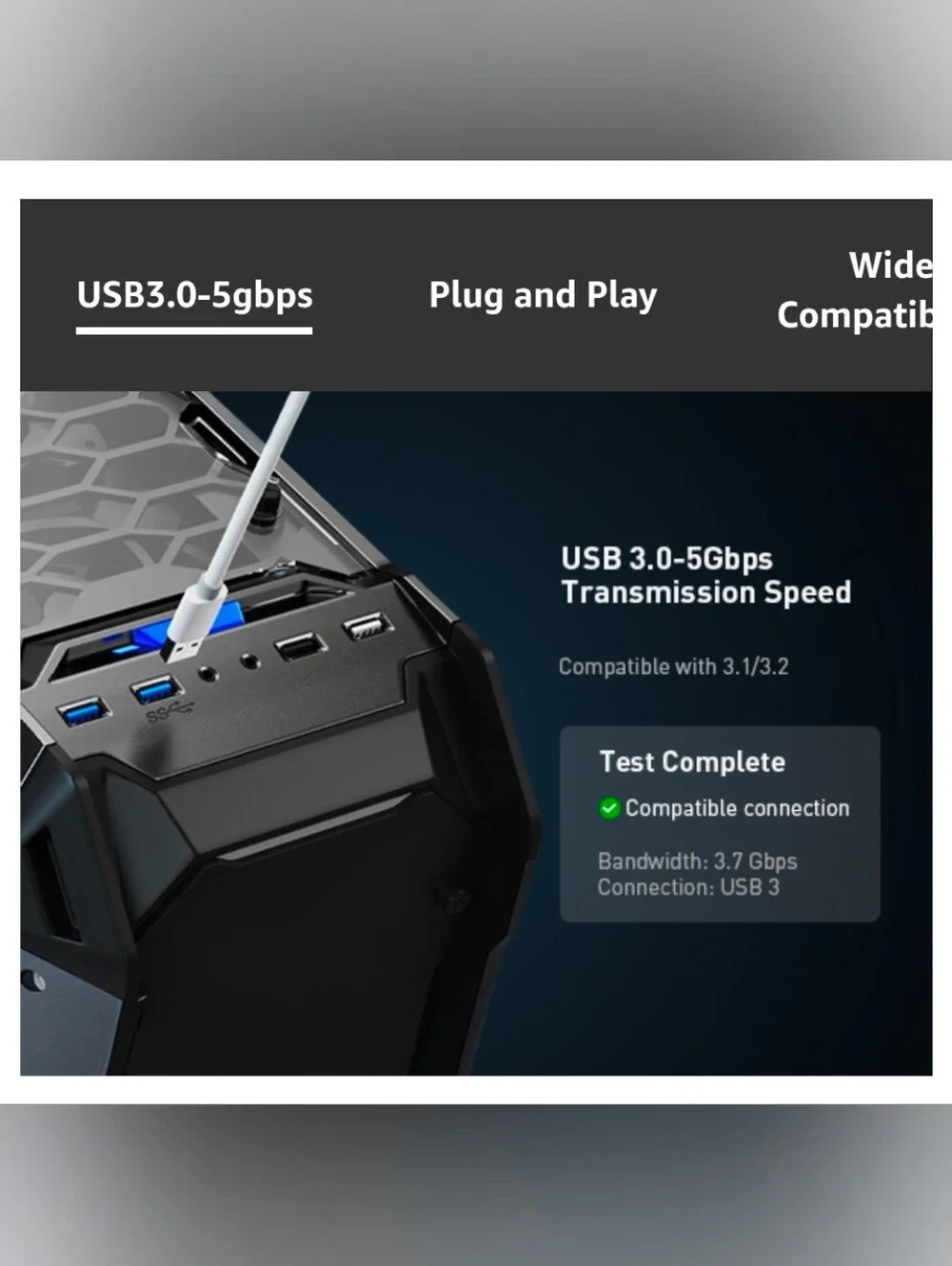 VR Charging Link Cable 16FT (Next-Gen Chip) Compatible with Meta Quest 3S/Quest